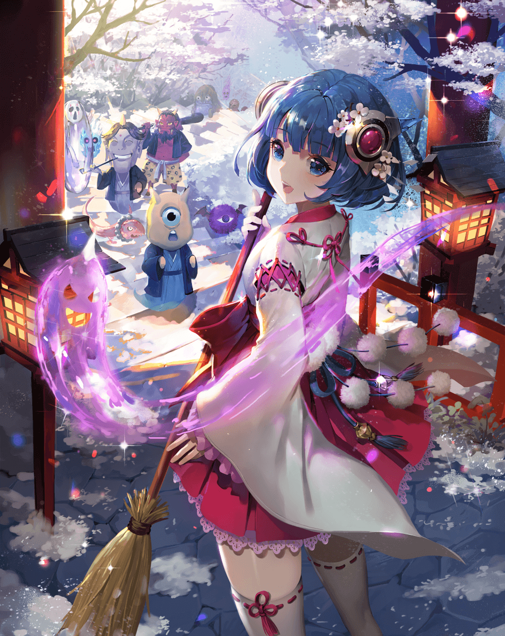 会用光影效果的插画设计师有多强？作品轻松破万赞