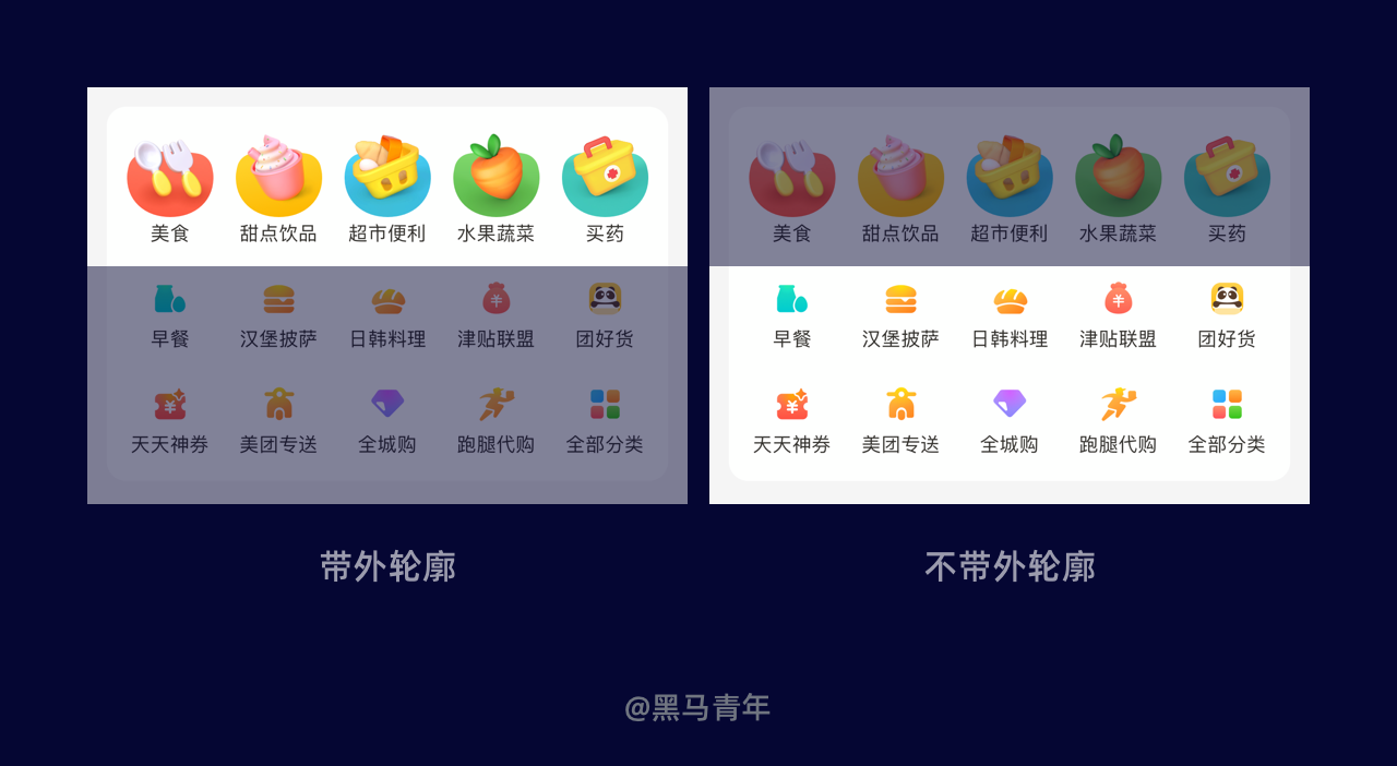 5000+的干货,帮你系统掌握金刚区图标设计