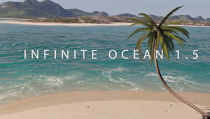 C4D海洋预设Infinite Ocean 1.5.4 for Cinema 4D R12-R24 Win/Mac