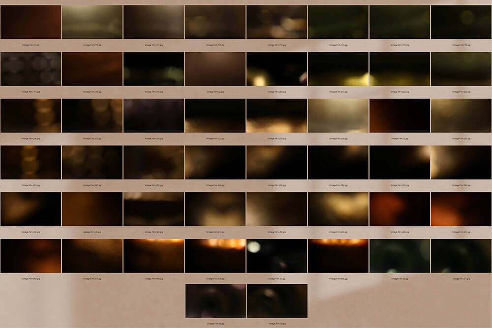 50个复古太阳光线效果照片叠层PNG素材