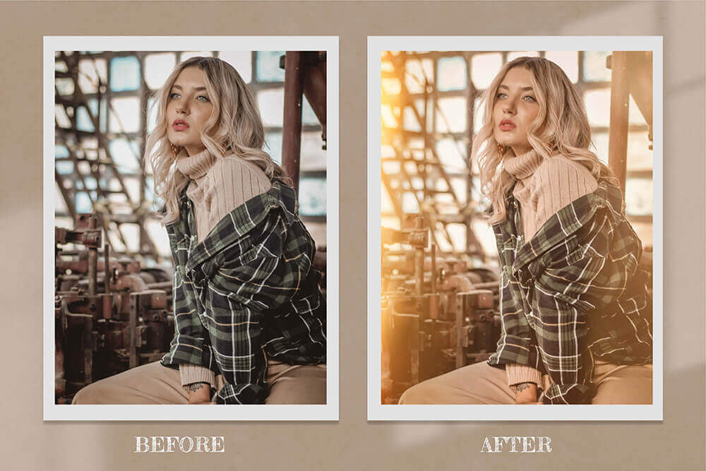 50个复古太阳光线效果照片叠层PNG素材