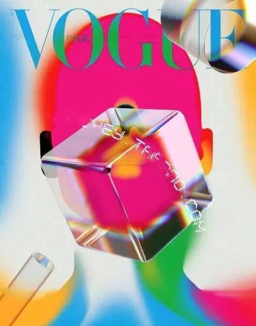 潮流磨砂玻璃立方体效果放在作品集里，肯定会加分不少！