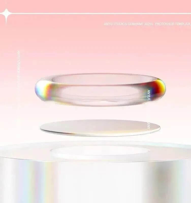 潮流磨砂玻璃立方体效果放在作品集里，肯定会加分不少！