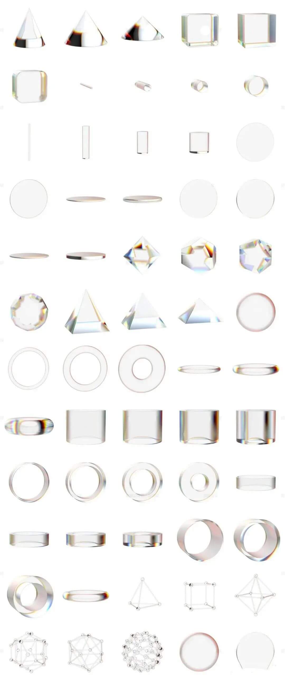 潮流磨砂玻璃立方体效果放在作品集里，肯定会加分不少！