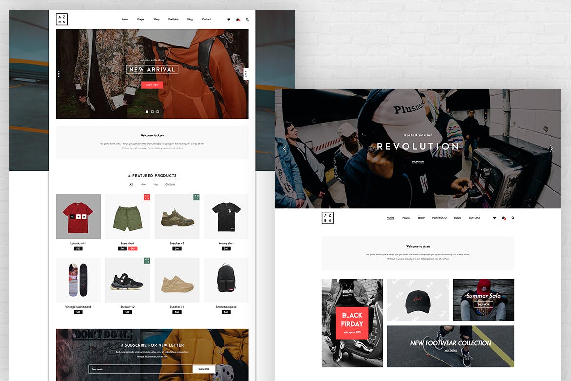 56个用途广泛的电商主题WEB素材PSD模板
