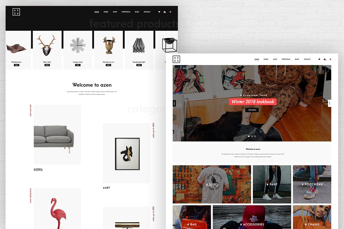 56个用途广泛的电商主题WEB素材PSD模板