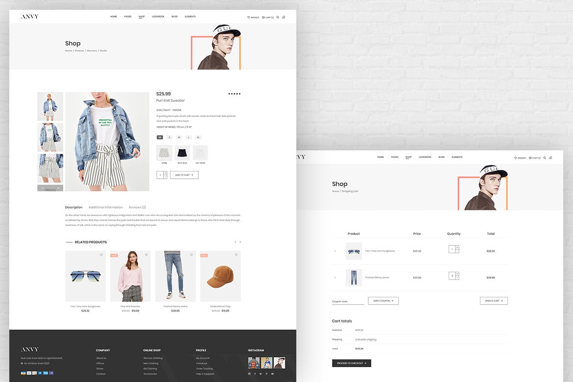 56个白色简洁版式丰富电商购物类WEB网站素材