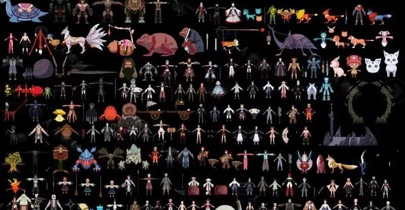 放大招了!史上最全动漫CG模型C4D模型素材包你值得拥有!