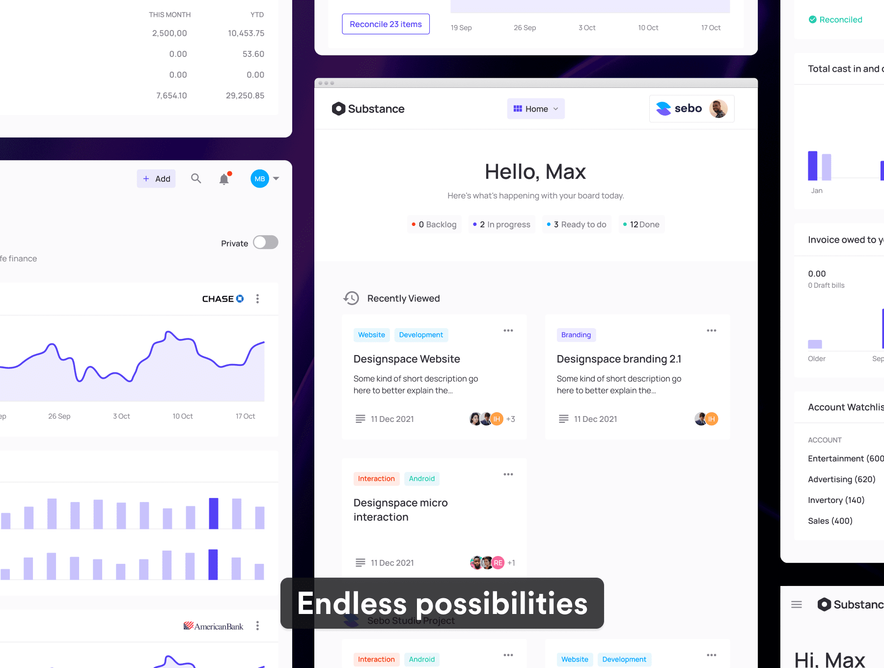 300+后台管理UI界面设计素材包