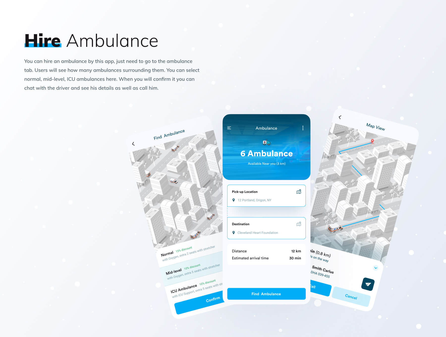 42个医疗医药相关的UI界面素材包