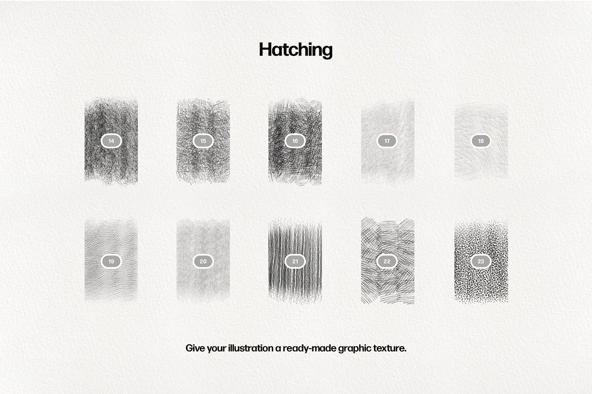 25支逼真铅笔效果 Procreate 笔刷素材下载