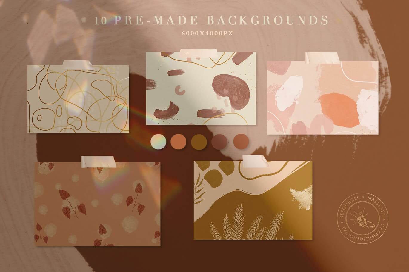 90个抽象的Procreate和PS笔刷素材下载