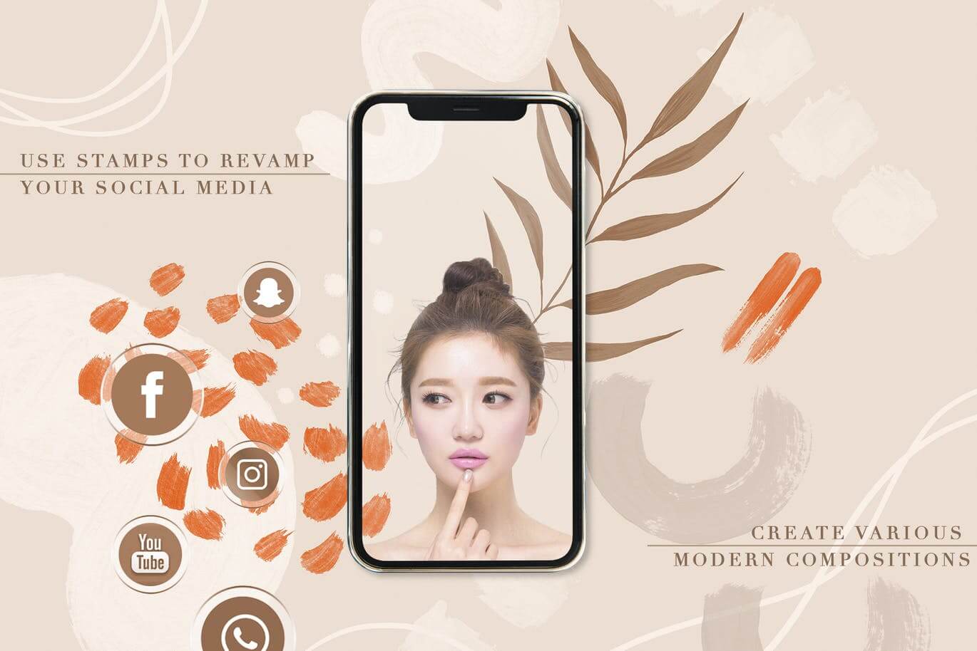 90个抽象的Procreate和PS笔刷素材下载