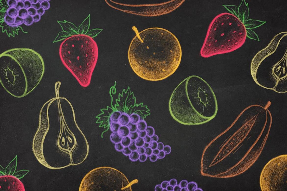 Procreate粉笔手绘笔刷素材下载