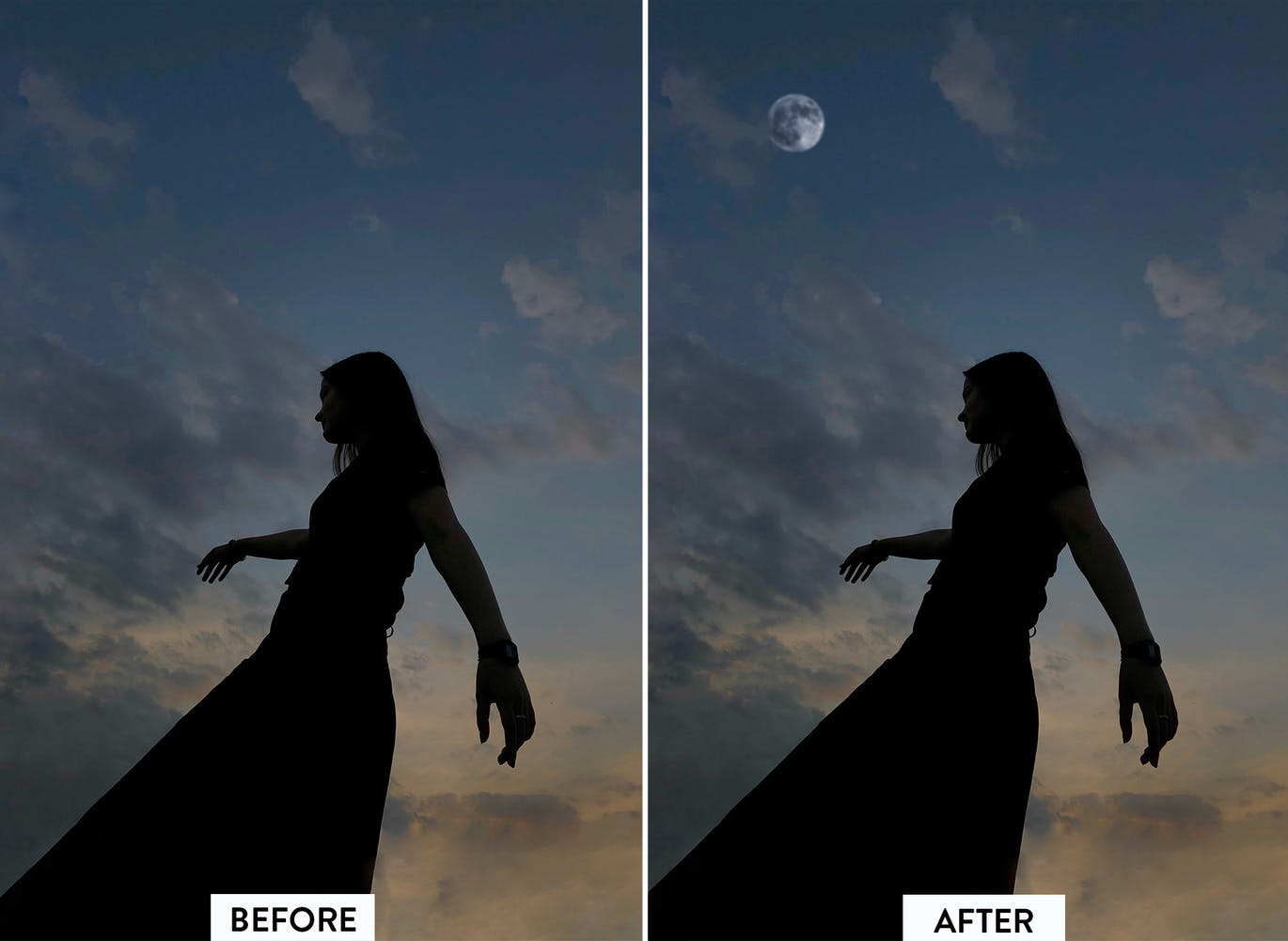 30个月亮叠加纹理图片素材集合