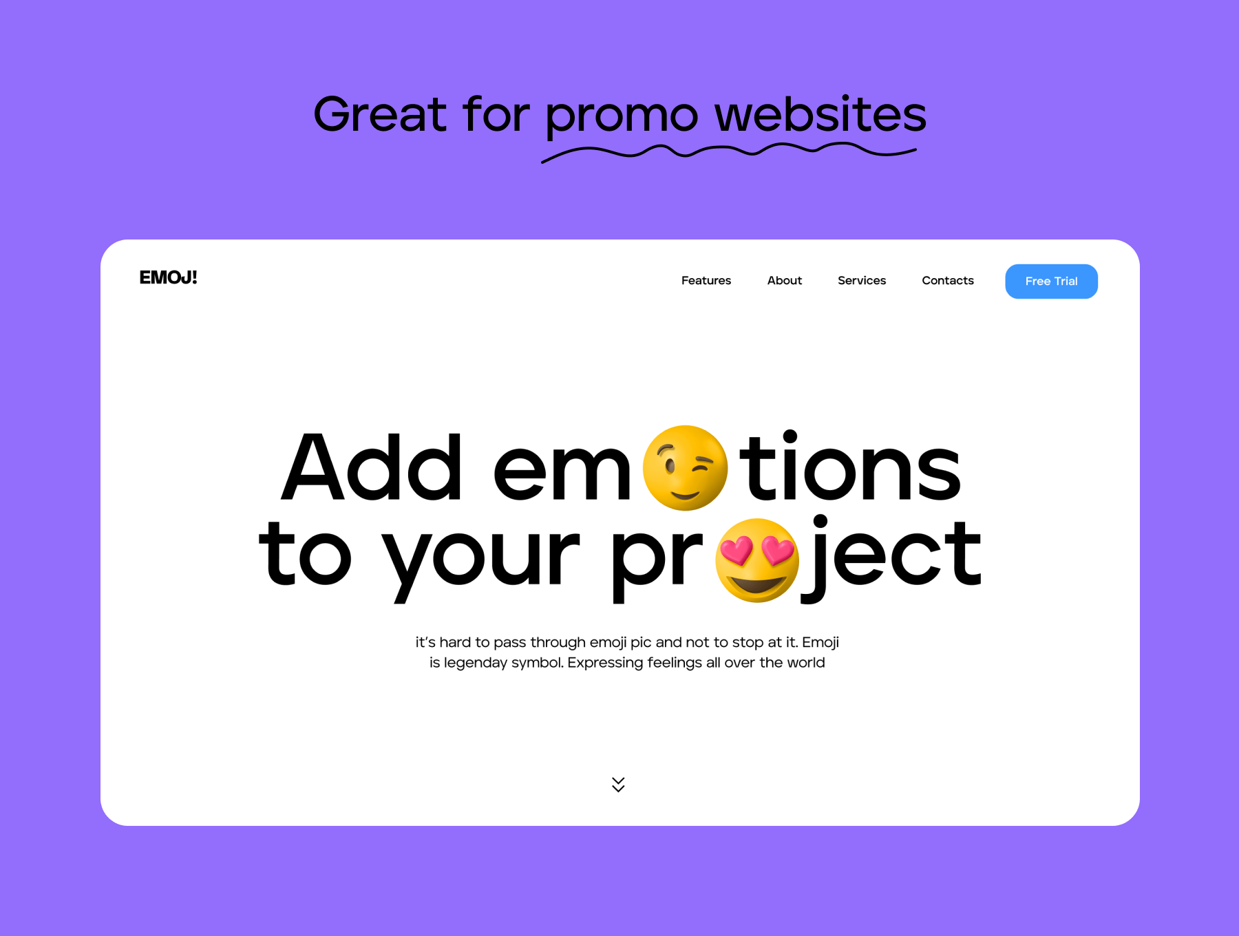 一套超级可爱的3D表情符号（Blender）
