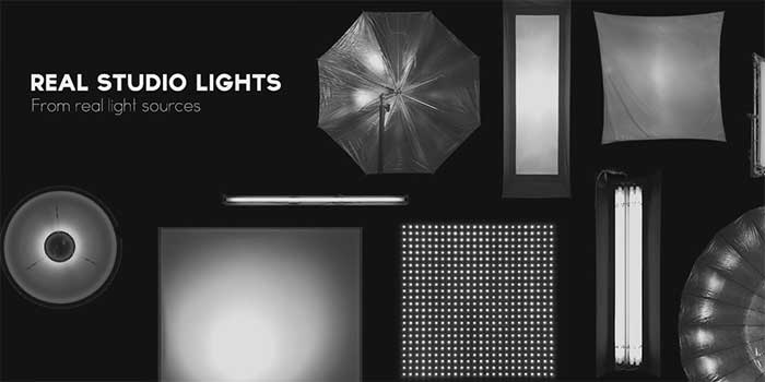 OC灯光照明预设Octane Studio Tools Pro OC照明灯光预设