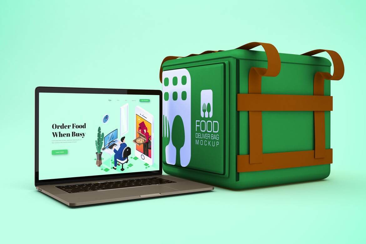 iMac电脑样机PSD素材下载