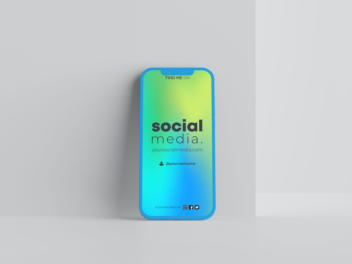 逼真细腻的iPhone 12 Pro APP UI样机PSD素材包