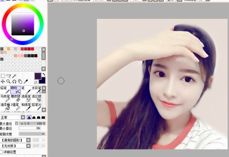 巧用PS把手机模糊照片变成唯美手绘效果