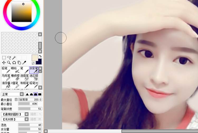 巧用PS把手机模糊照片变成唯美手绘效果