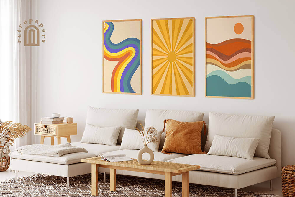 一套复古氛围抽象纸张/纹理图片素材