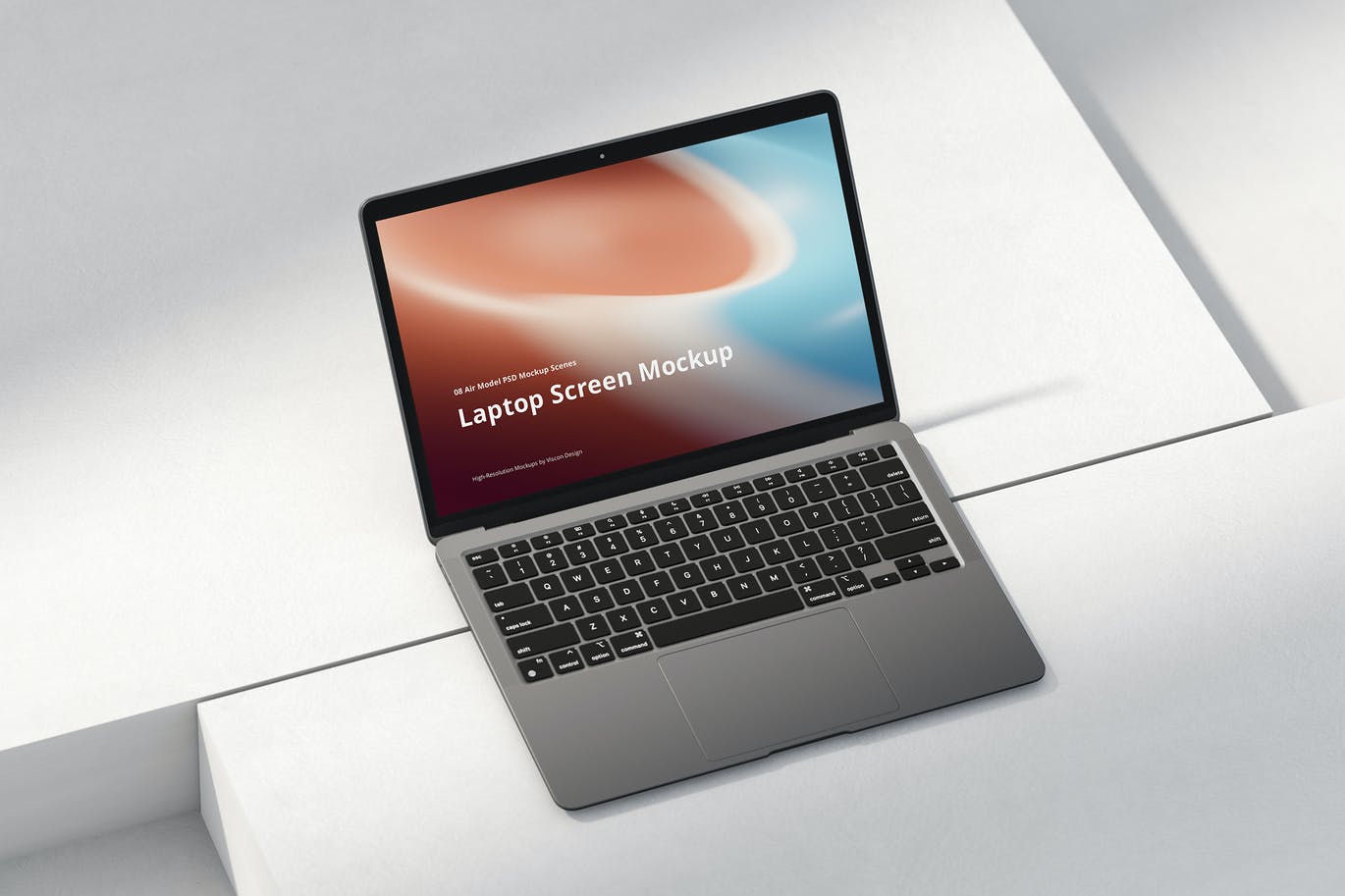一套高品质MacBook Air样机PSD素材包