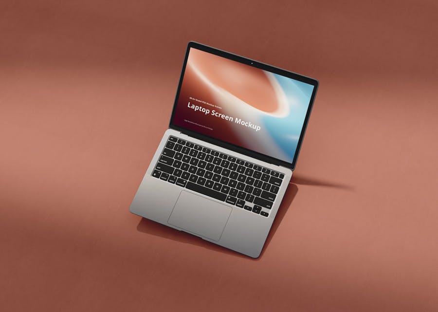 一套高品质MacBook Air样机PSD素材包