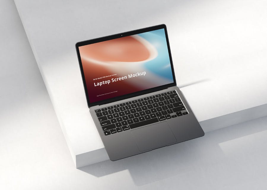 一套高品质MacBook Air样机PSD素材包
