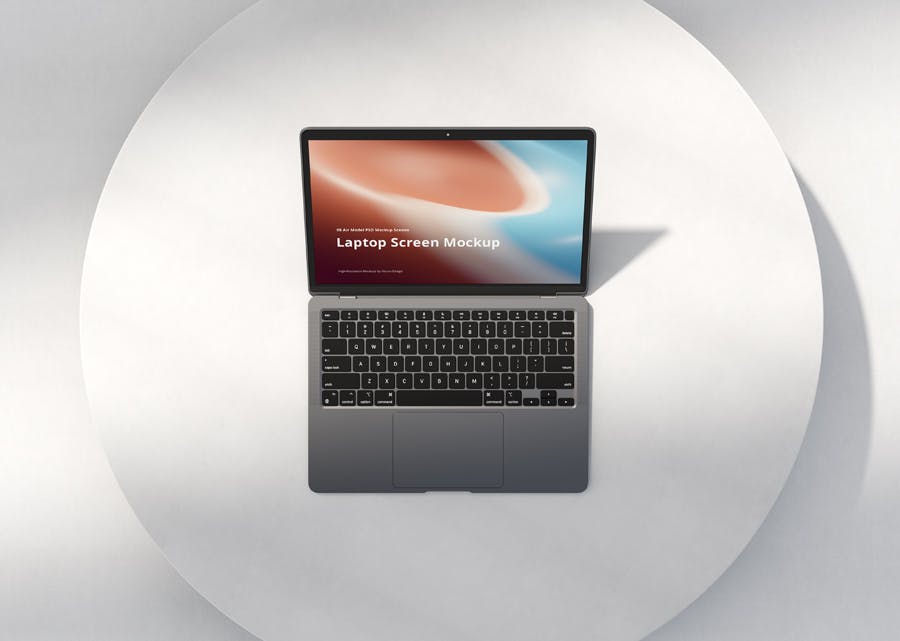 一套高品质MacBook Air样机PSD素材包