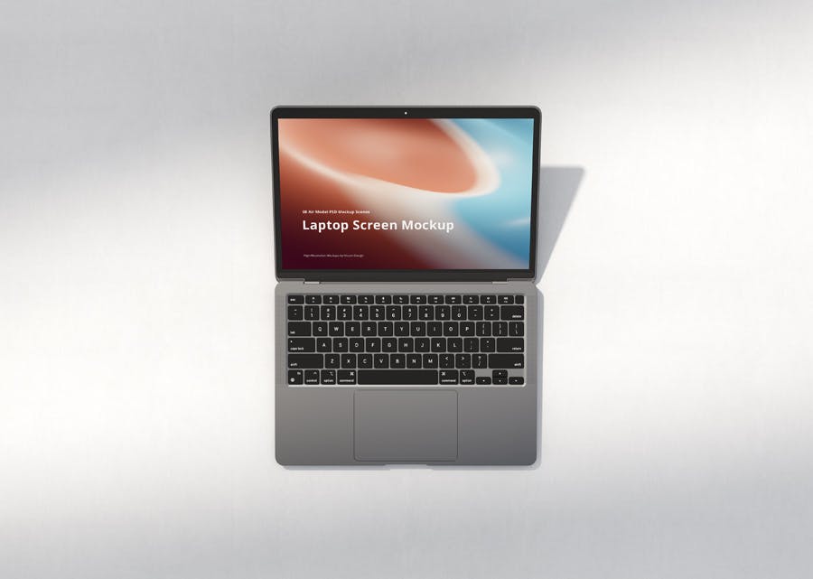 一套高品质MacBook Air样机PSD素材包