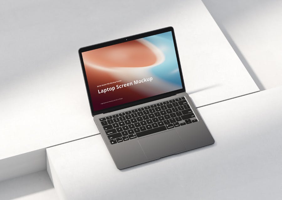 一套高品质MacBook Air样机PSD素材包