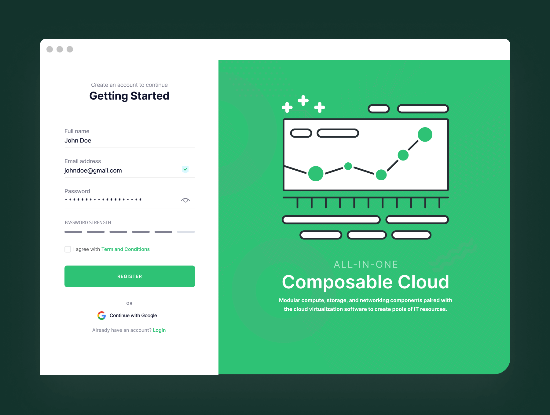 100个绿色线性清新矢量插图素材包