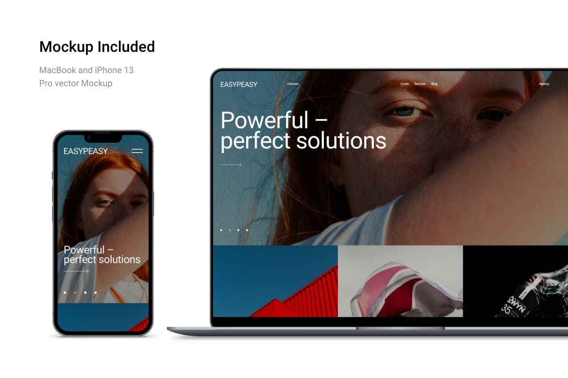 13个适合于PAD/移动端的国外高级版式UI KITS素材包