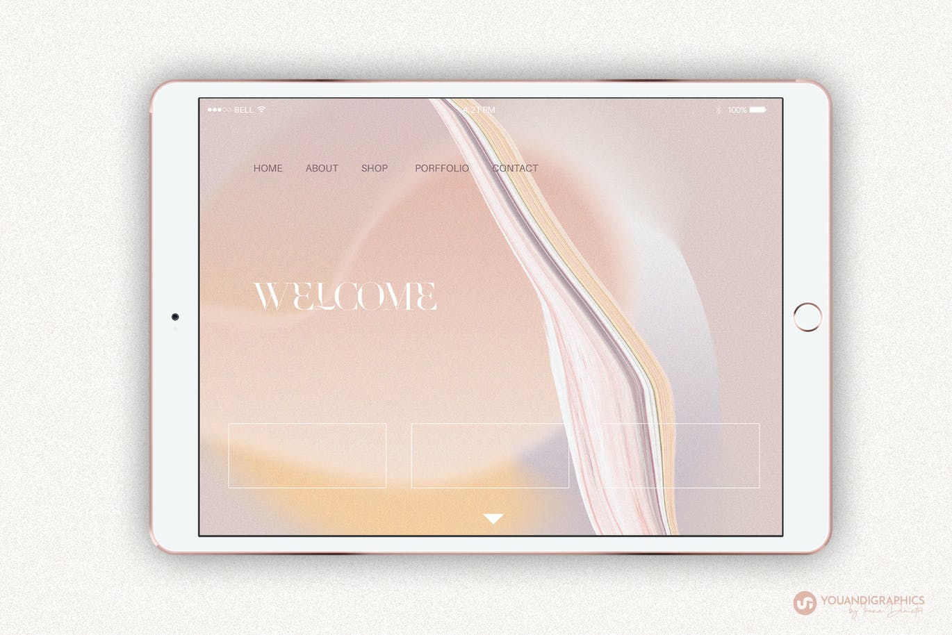 20个高分辨率清新优雅的颗粒渐变背景纹理素材包