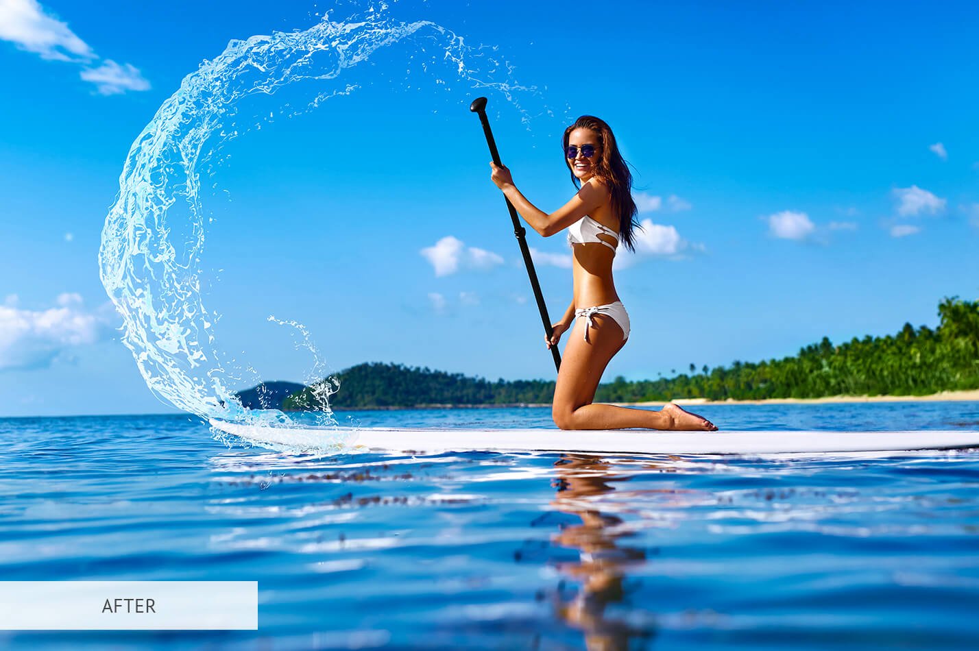 水花飞溅Photoshop叠层PNG素材