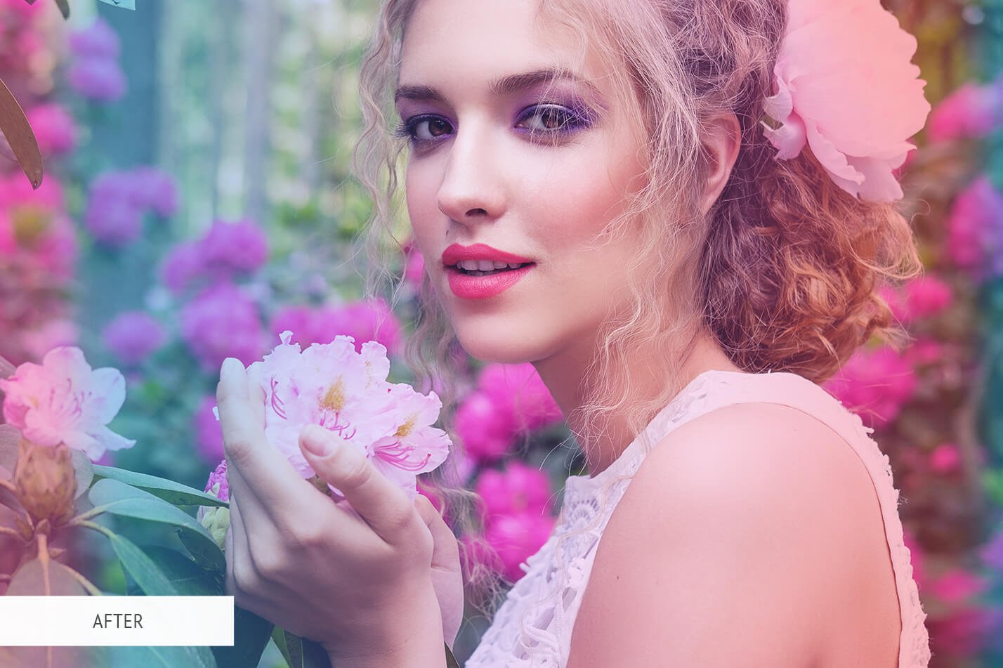 25个彩虹色调照片叠层PNG素材