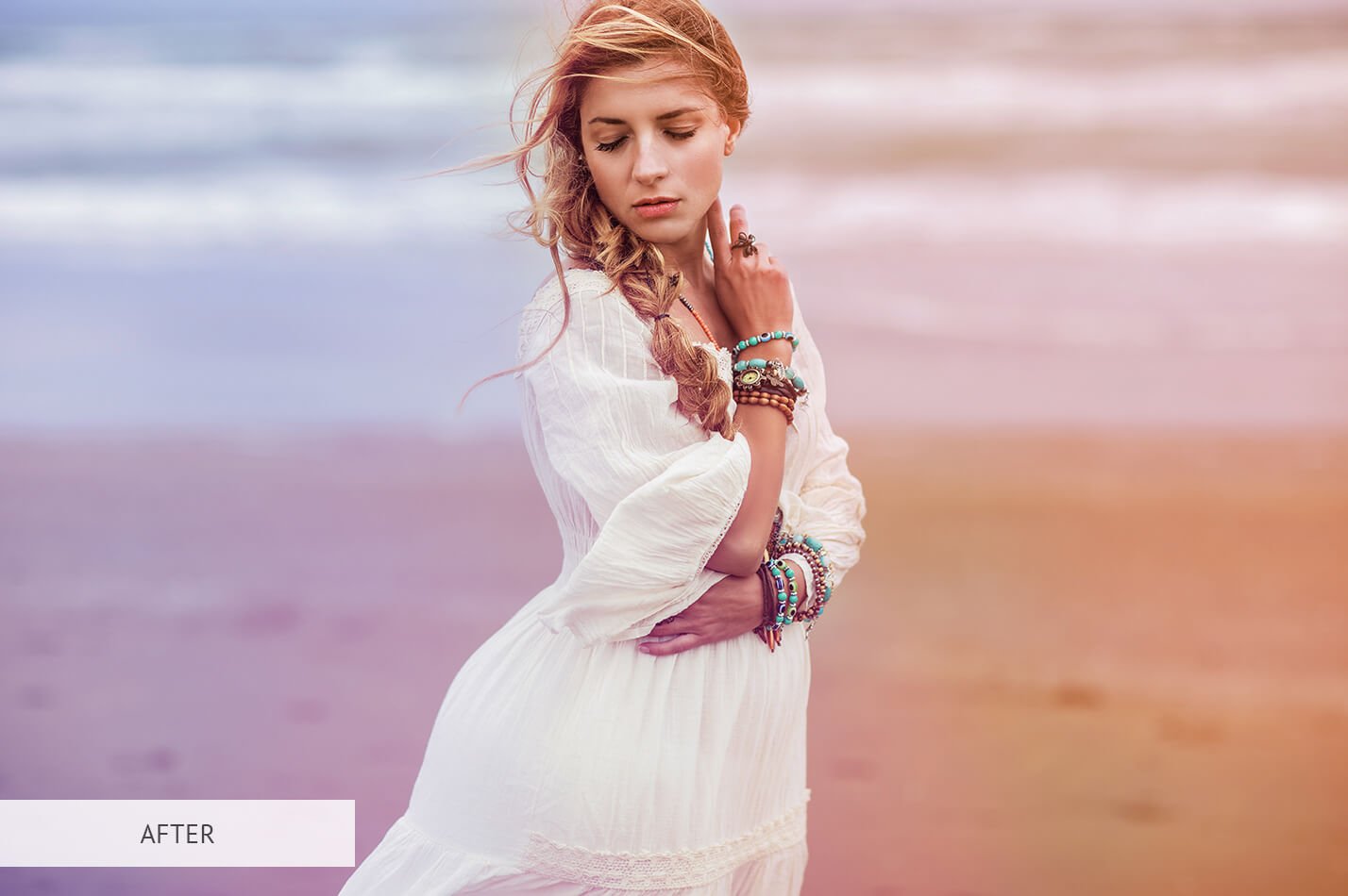 25个彩虹色调照片叠层PNG素材