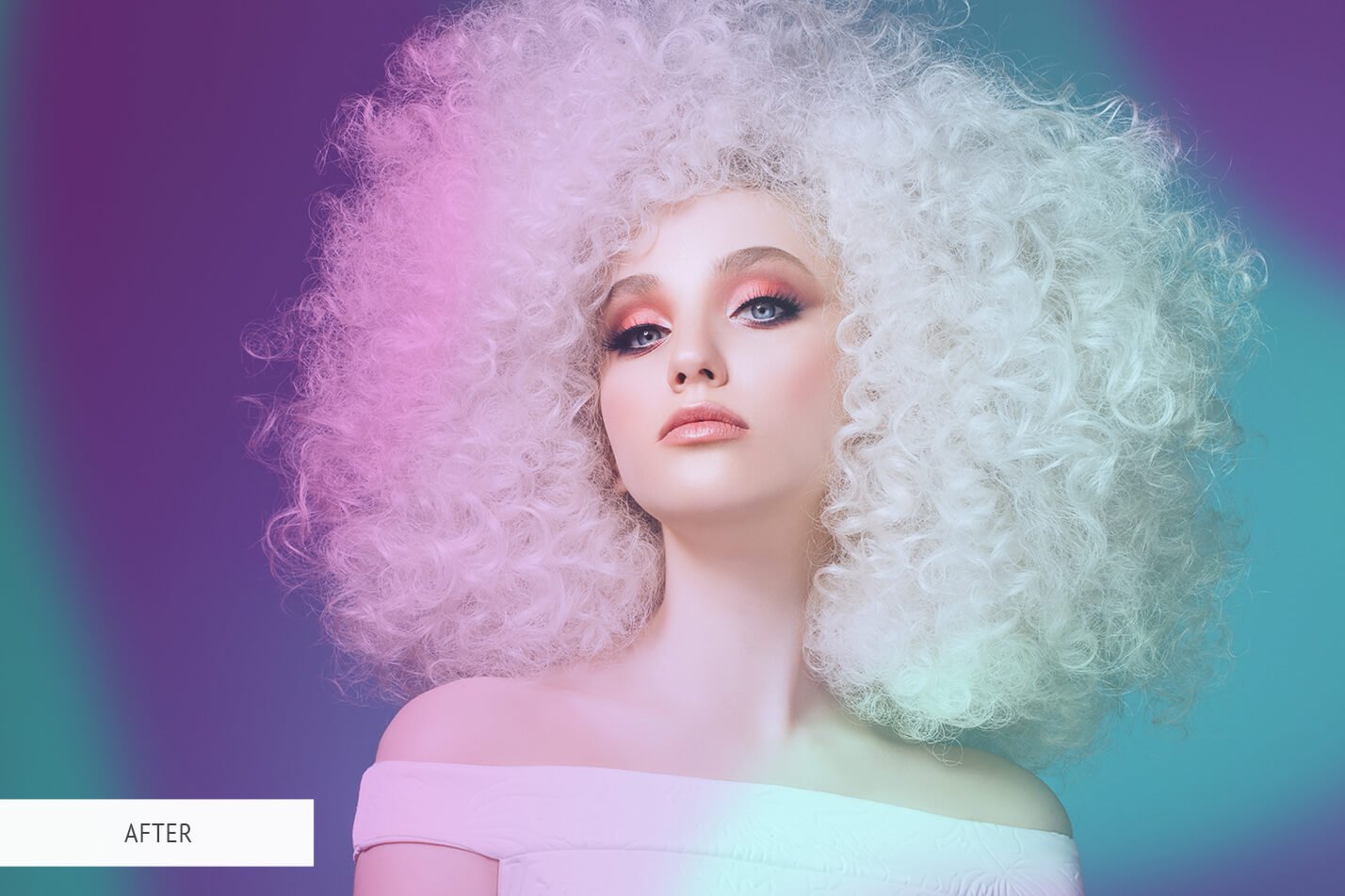 25个彩虹色调照片叠层PNG素材