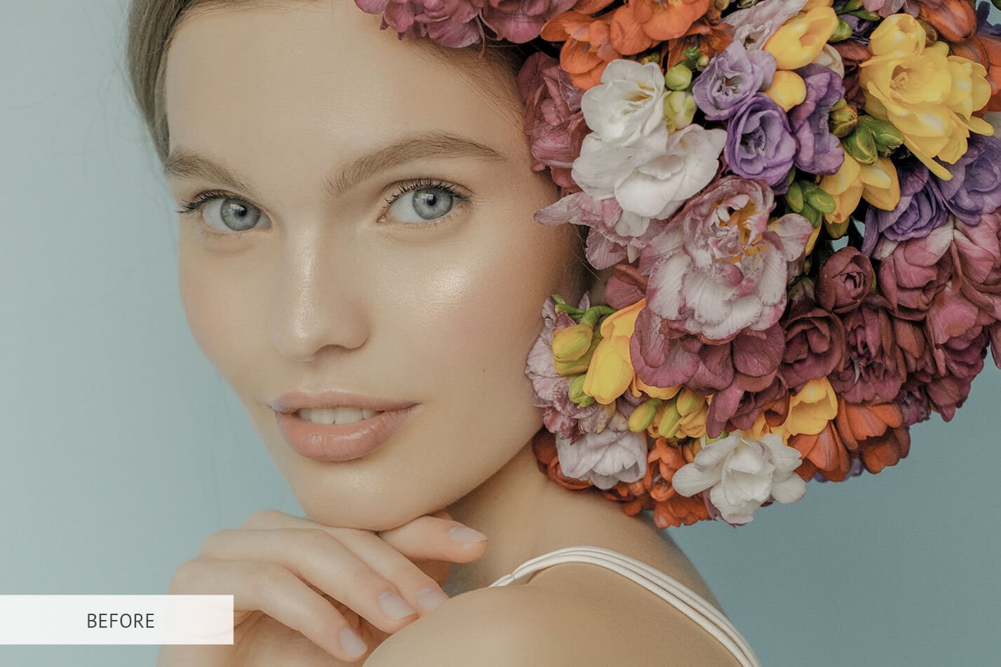 25个彩虹色调照片叠层PNG素材