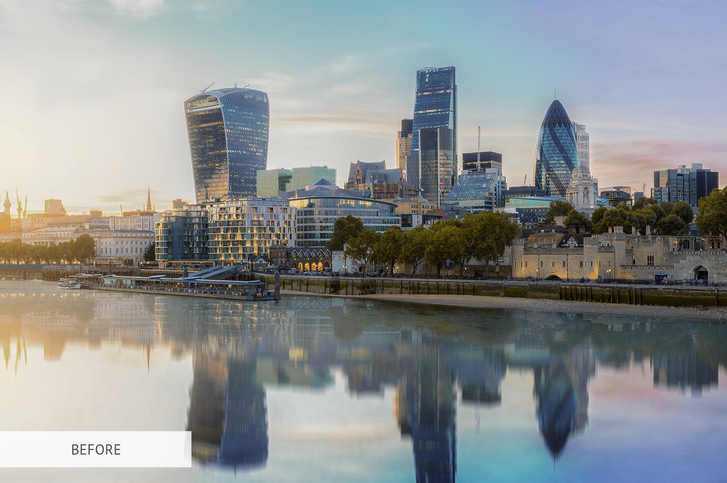 25个彩虹色调照片叠层PNG素材