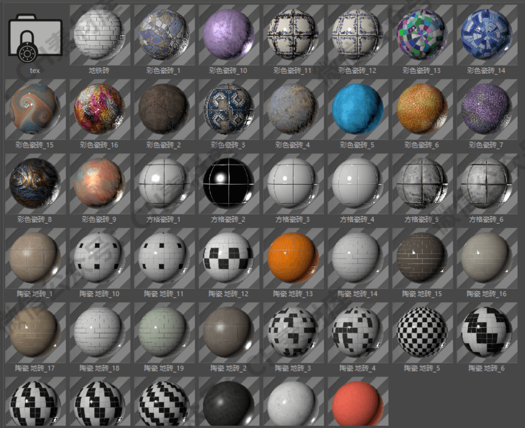 REDSHIFT红移渲染器福音！20GB史诗级中文材质合集让你的作品更逼真！