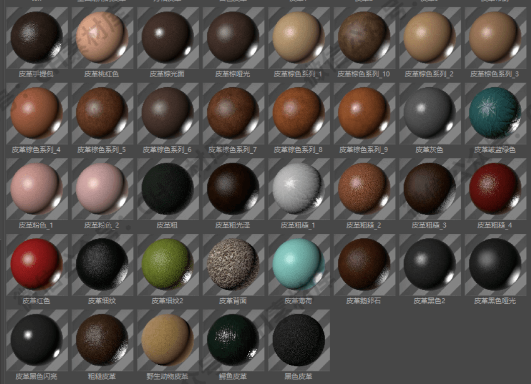 REDSHIFT红移渲染器福音！20GB史诗级中文材质合集让你的作品更逼真！