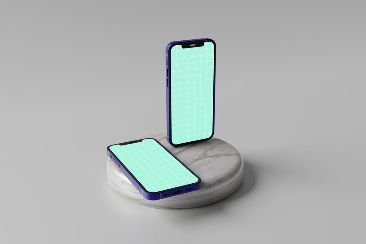 一套高端手机产品展示PSD素材