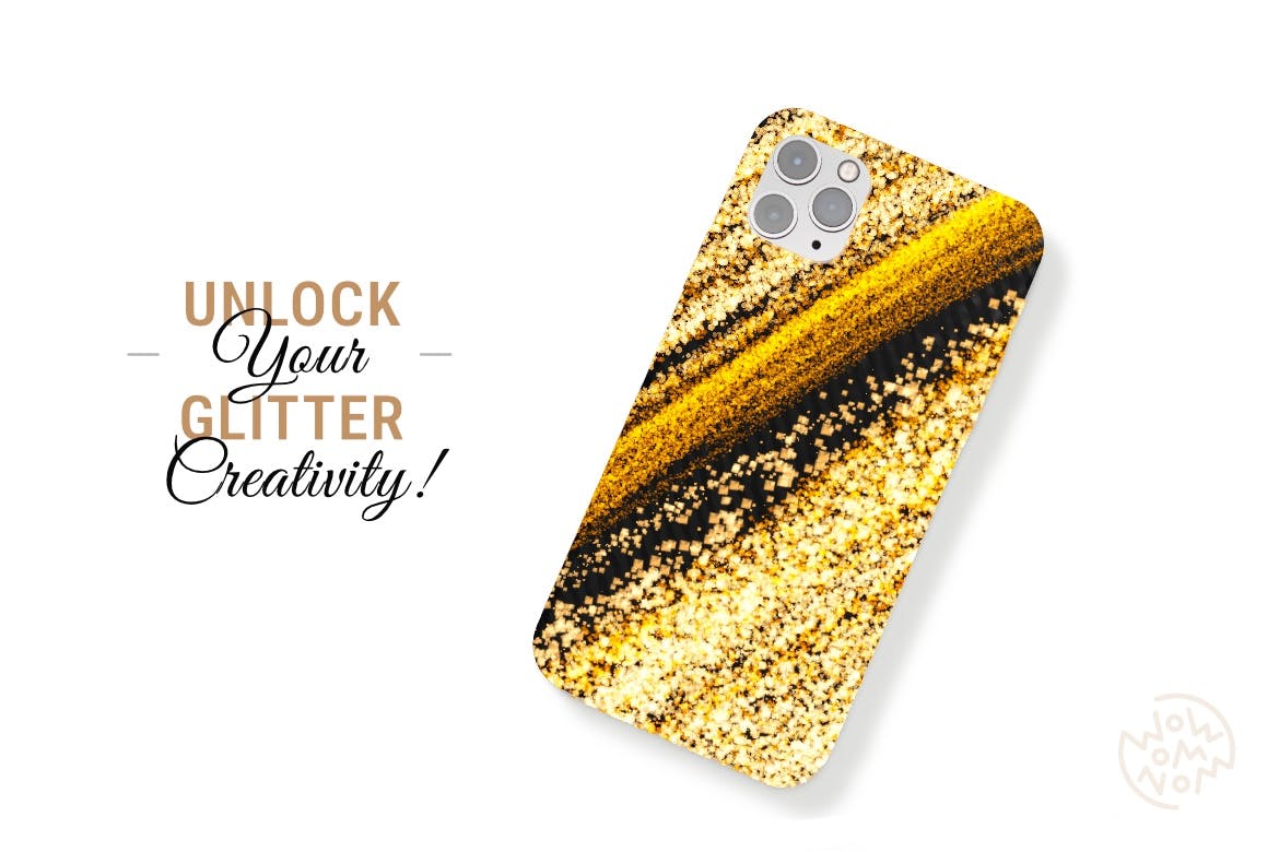 金色梦幻高端Procreate笔刷素材包