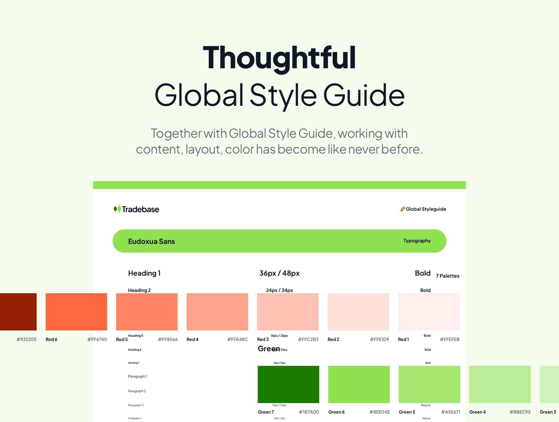 80个绿色股票主题APP UI界面素材包