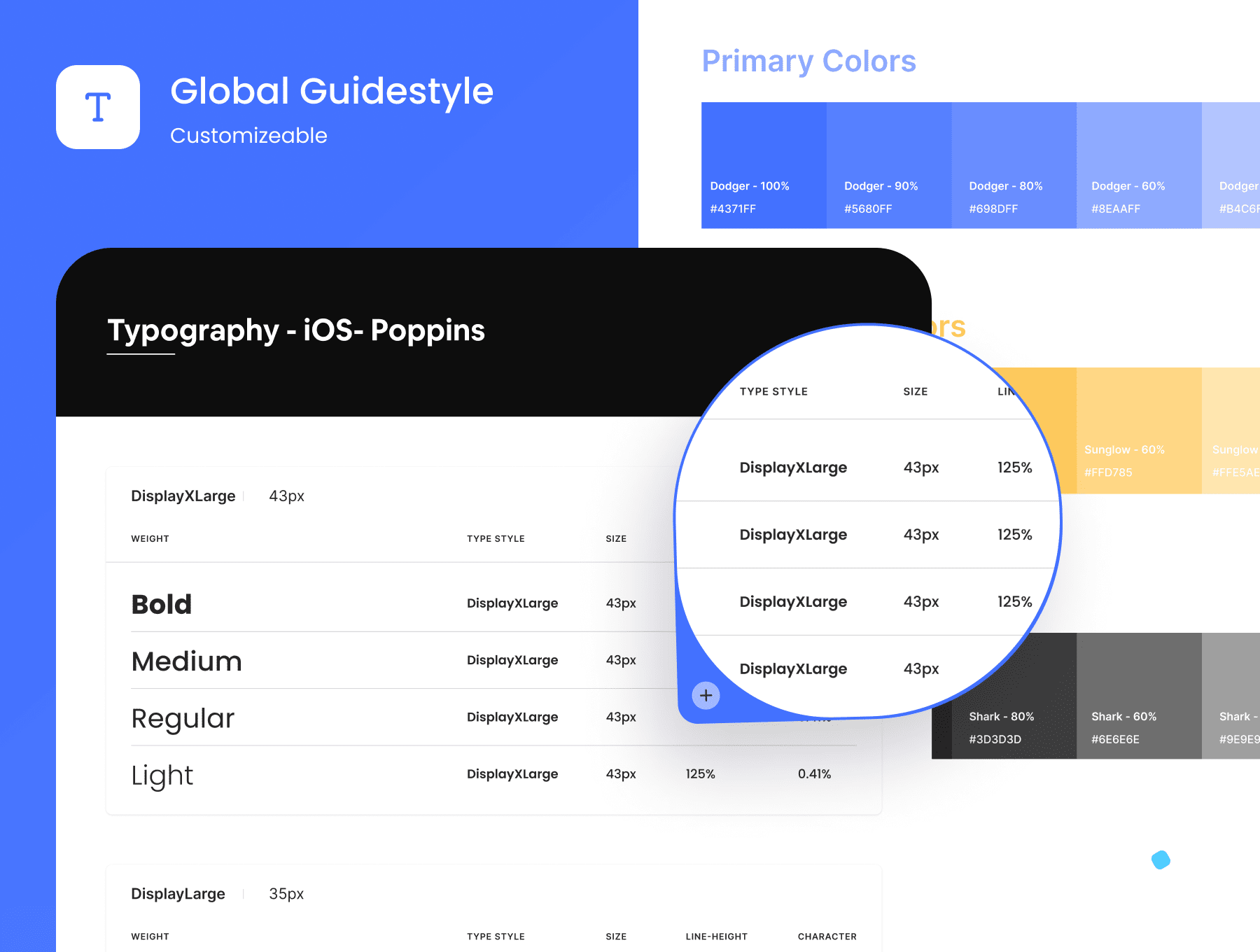 42个小清新风格的拍照调色主题APP UI KIT素材包