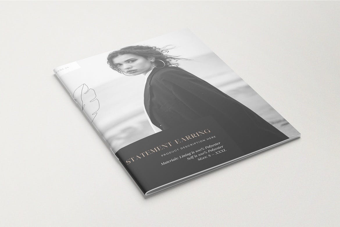 一套宣传册画册目录内页PSD模型素材