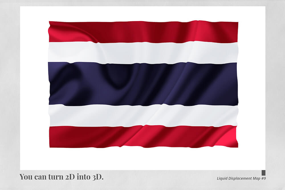 液体扭曲置换贴图效果PSD素材模板