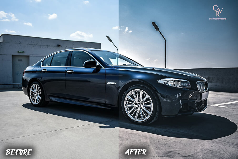 6个高品质汽车照片滤镜LR预设素材插件